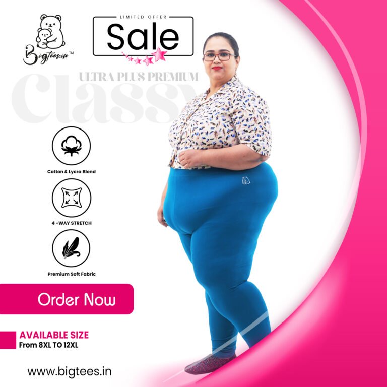 Ultra plus premium leggings for women, sizes 8XL to 12XL